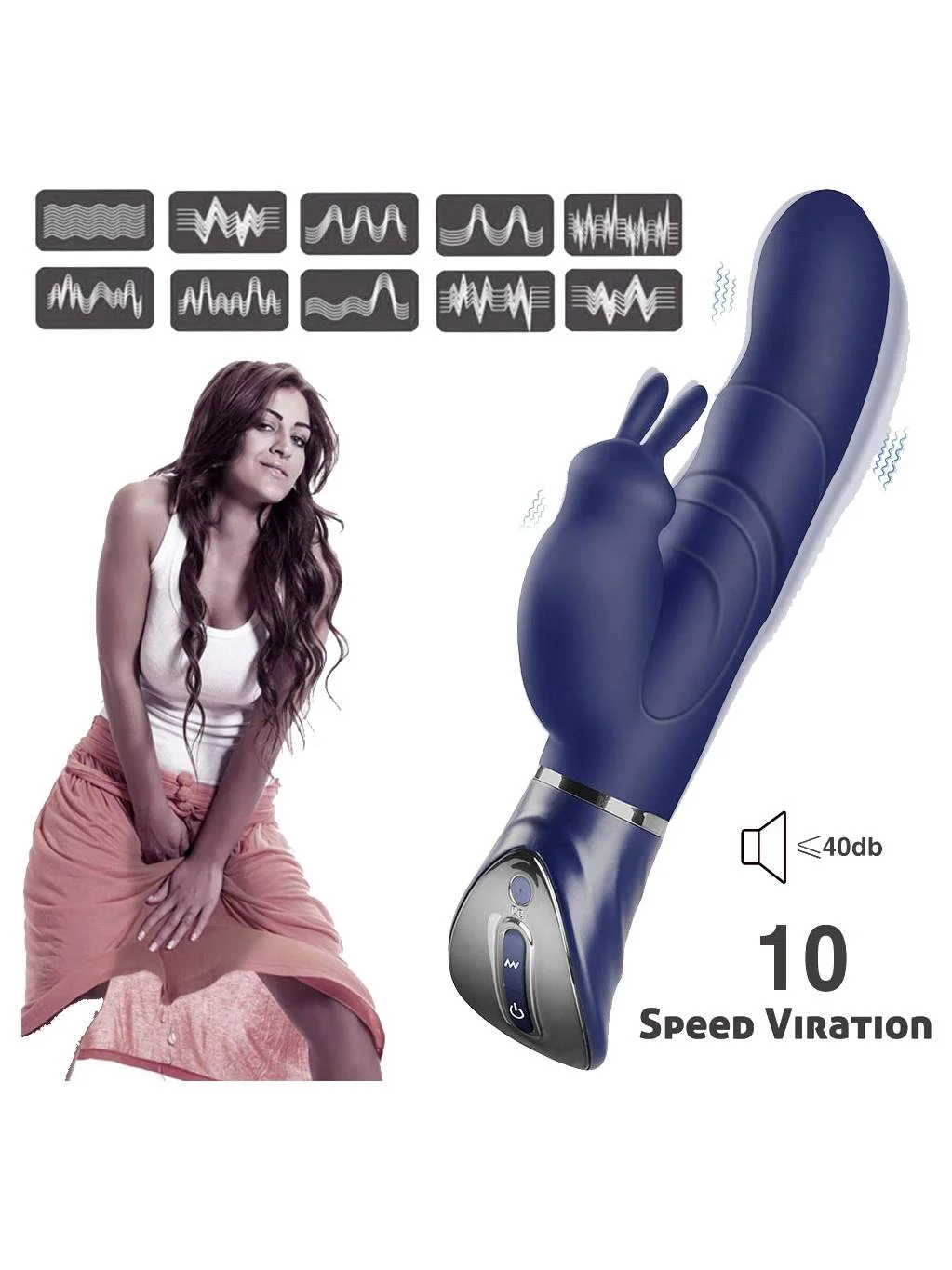 Fifty Shades of Grey Greedy Girl G-Spot Rabbit Vibrator