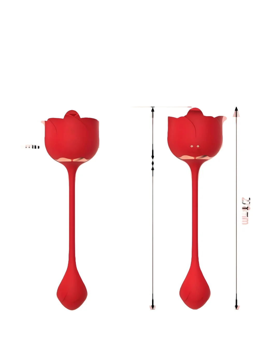 Rose Whisper Vibrating Egg