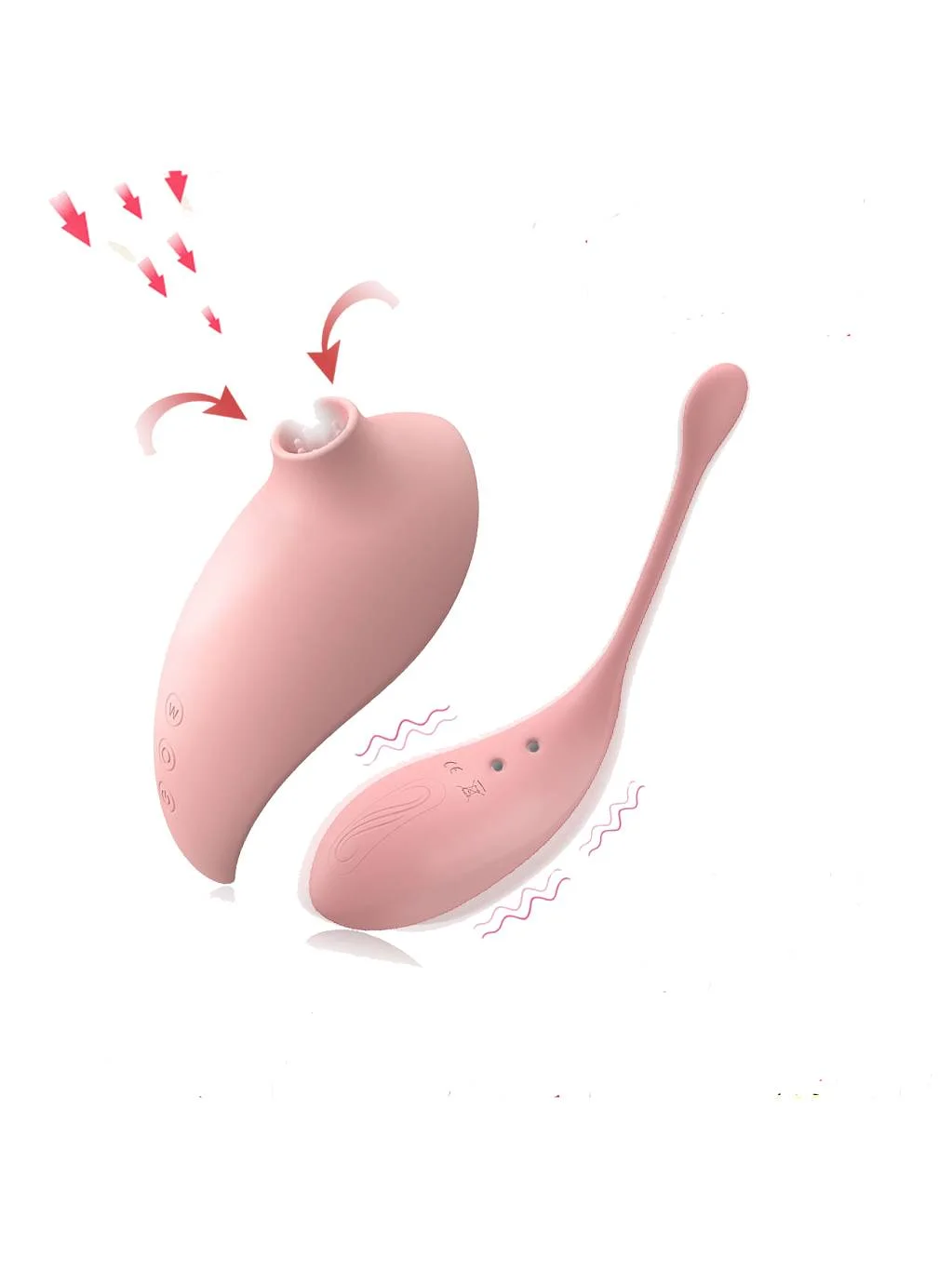 BreatheEase Vibrating Egg Set