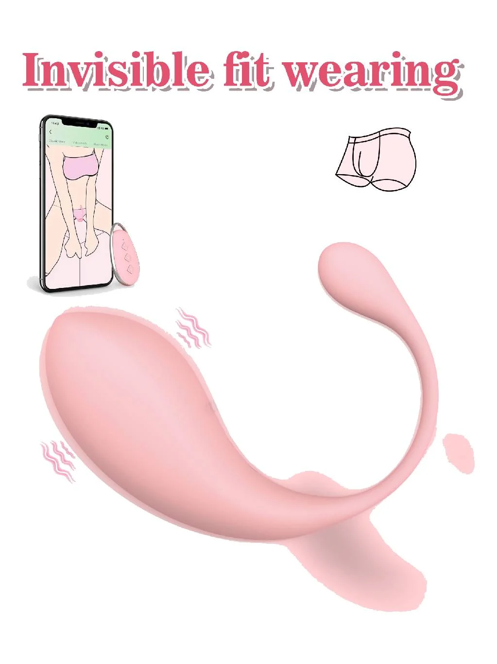 Single Control Vibrating Egg