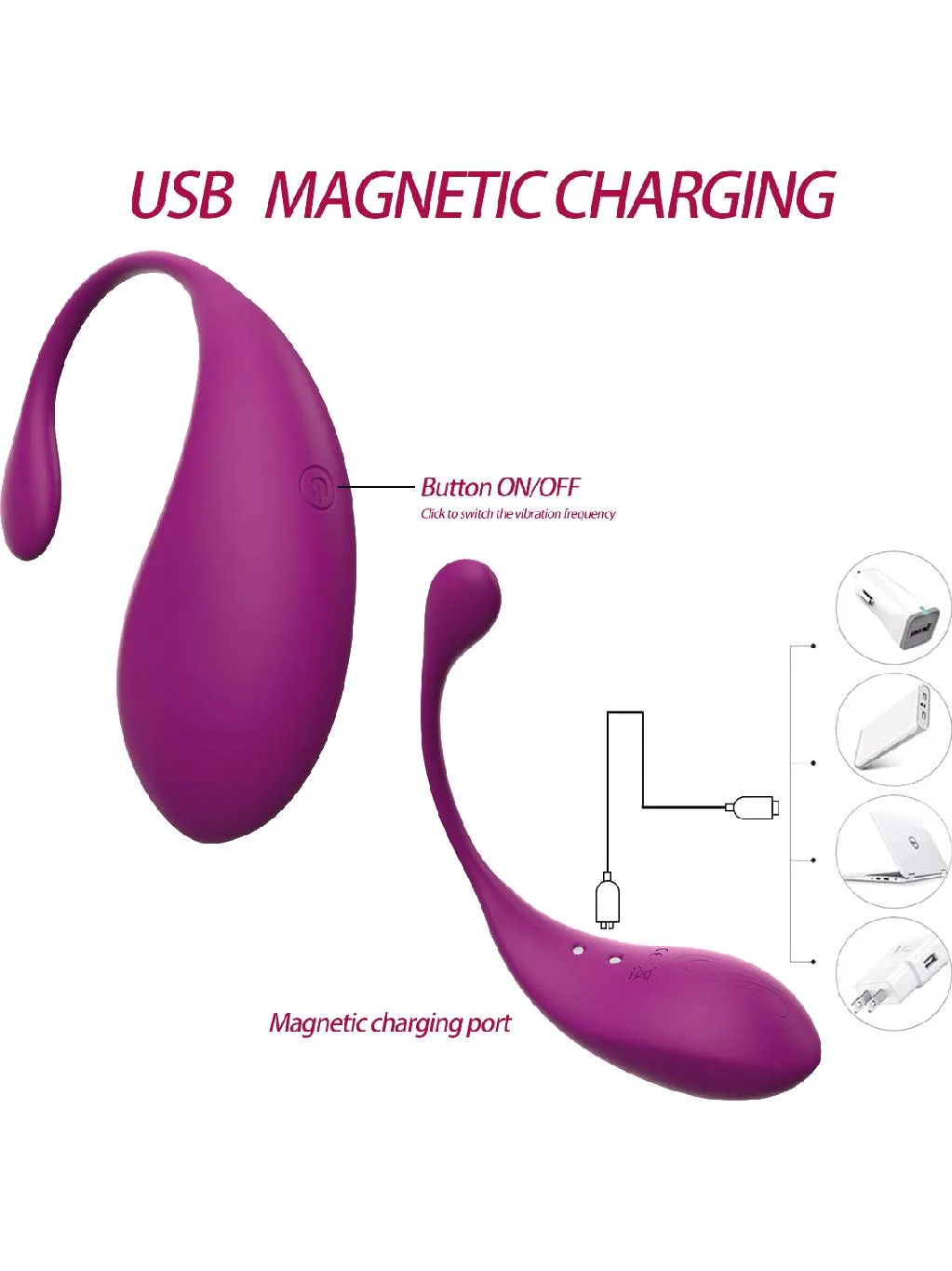 Single Control Vibrating Egg