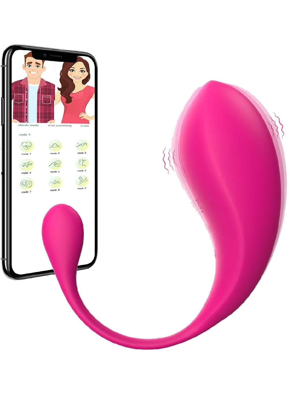 Single Control Vibrating Egg