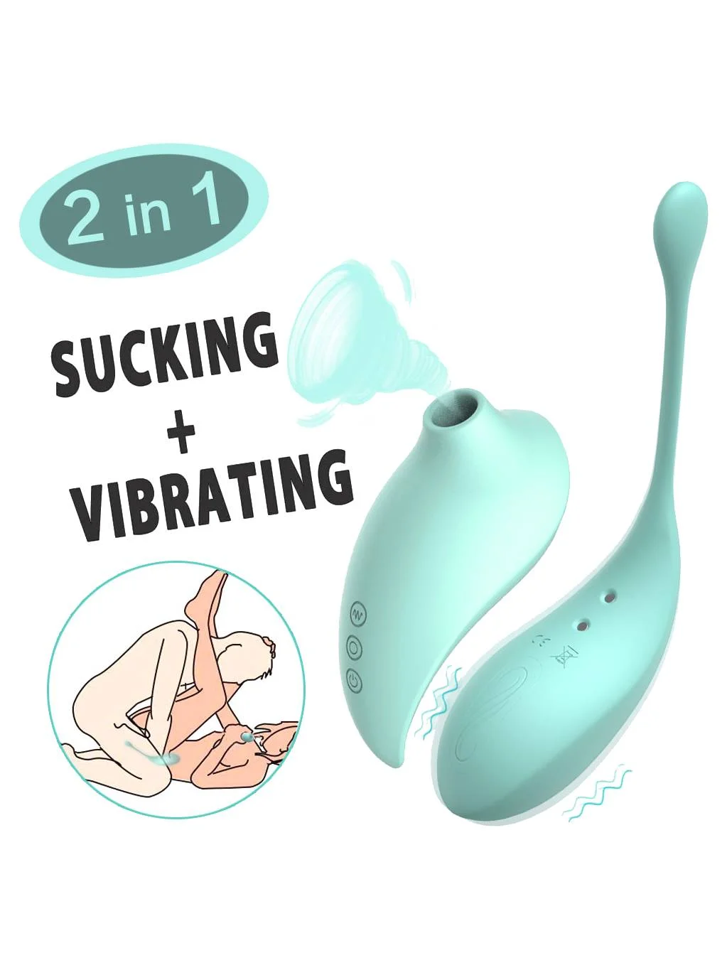 BreatheEase Vibrating Egg Set