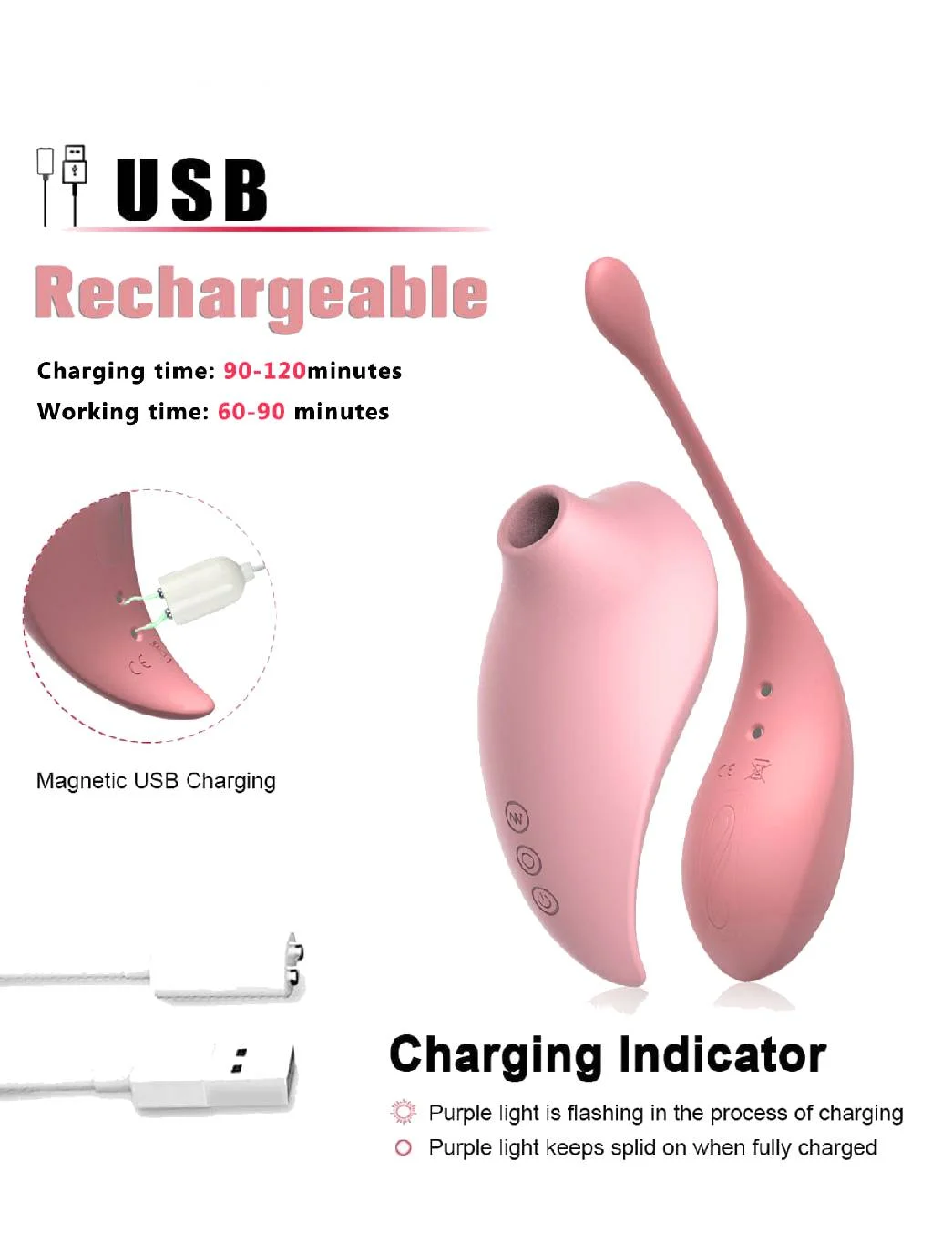 BreatheEase Vibrating Egg Set