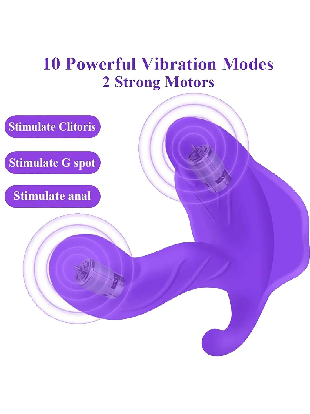 Butterfly Vibes Remote Control Wearable
